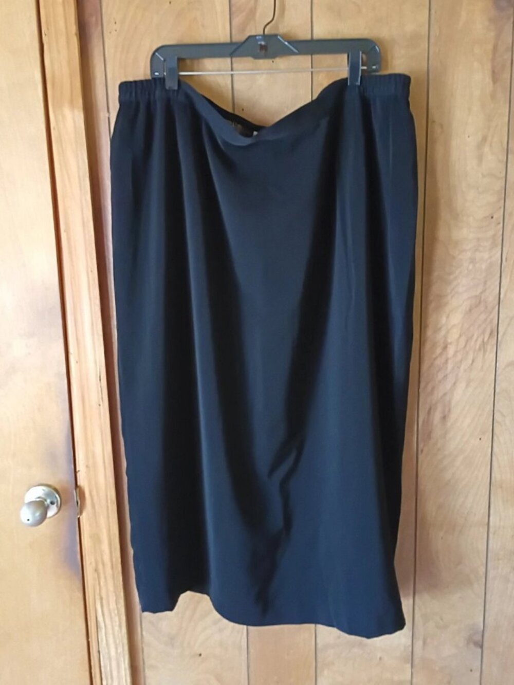 Dorinda Clark-Cole The Rose Collection Black Maxi Skirt Women’s Size 24 Plus